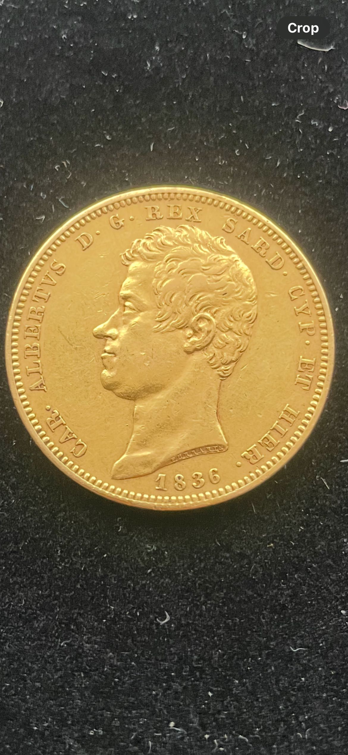 32.25 грама 21,6 карата златна монета