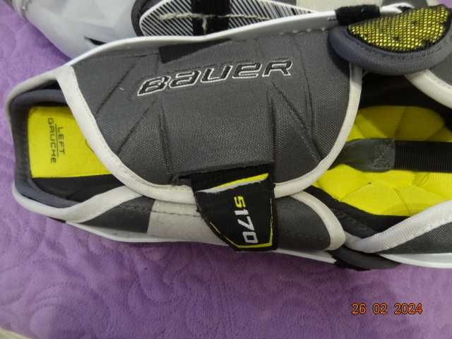 Щитки хоккейные Bauer Supreme S170  Размер Small (S) 13'' - 30-33