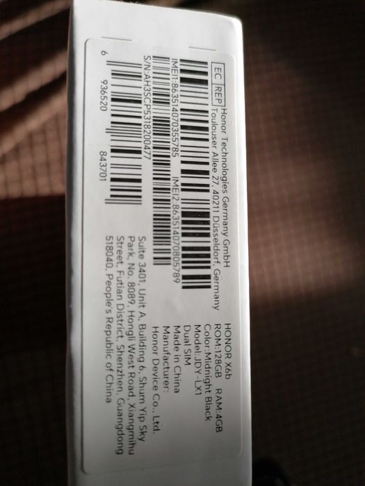Telefon Honor X6b nou