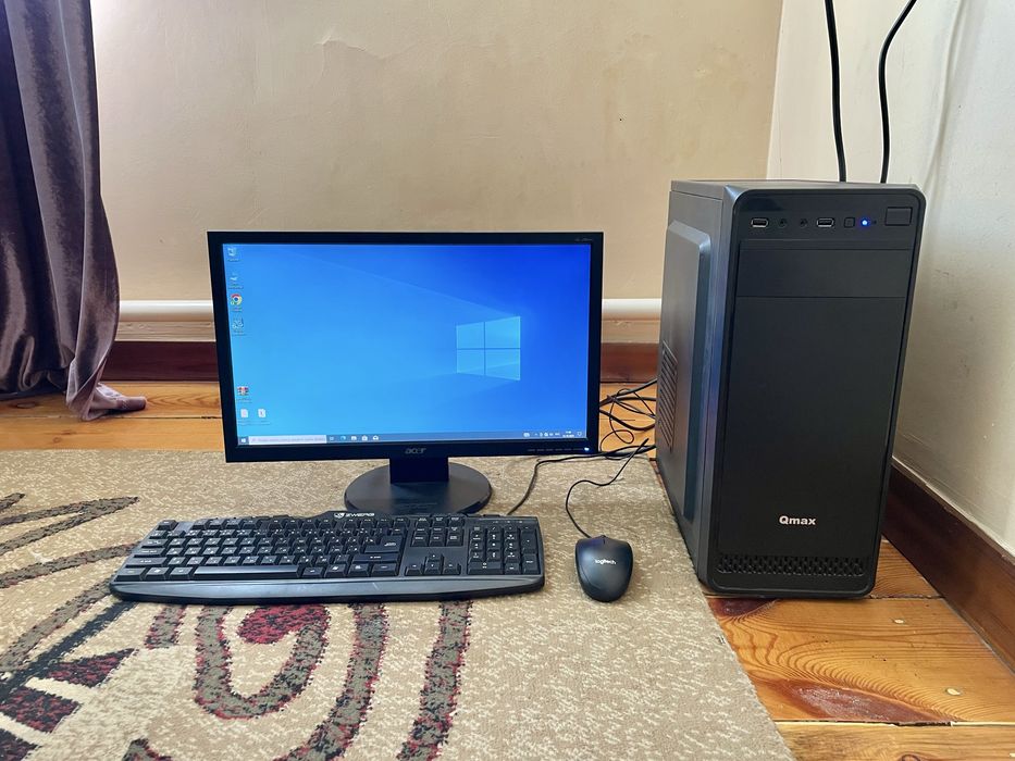 Компьютер на core i5-4570 Ozu 8Gb Ssd готовый, комплект ддя работы