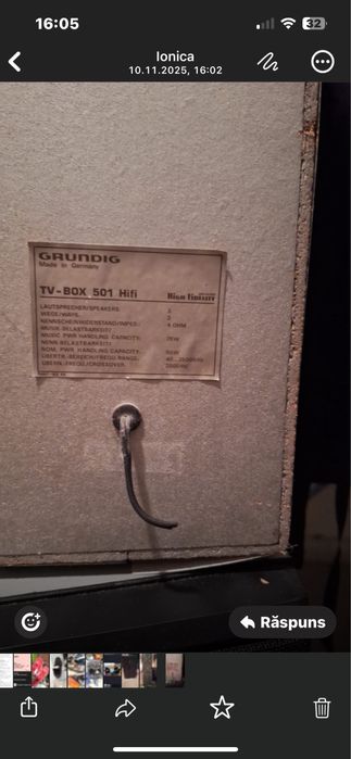 Vind statii si doua boxe