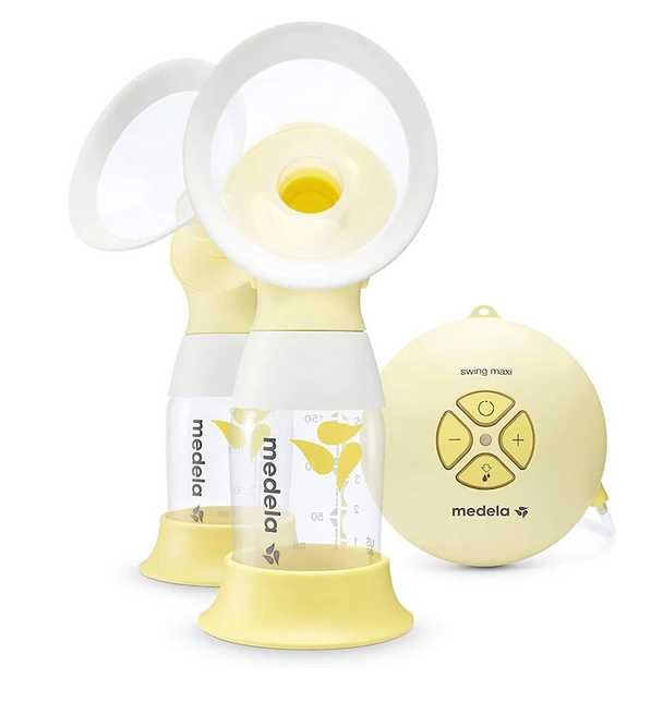 Помпа за кърма Medela, Swing Maxi Flex, Electrica, Двойна, Двуфазна