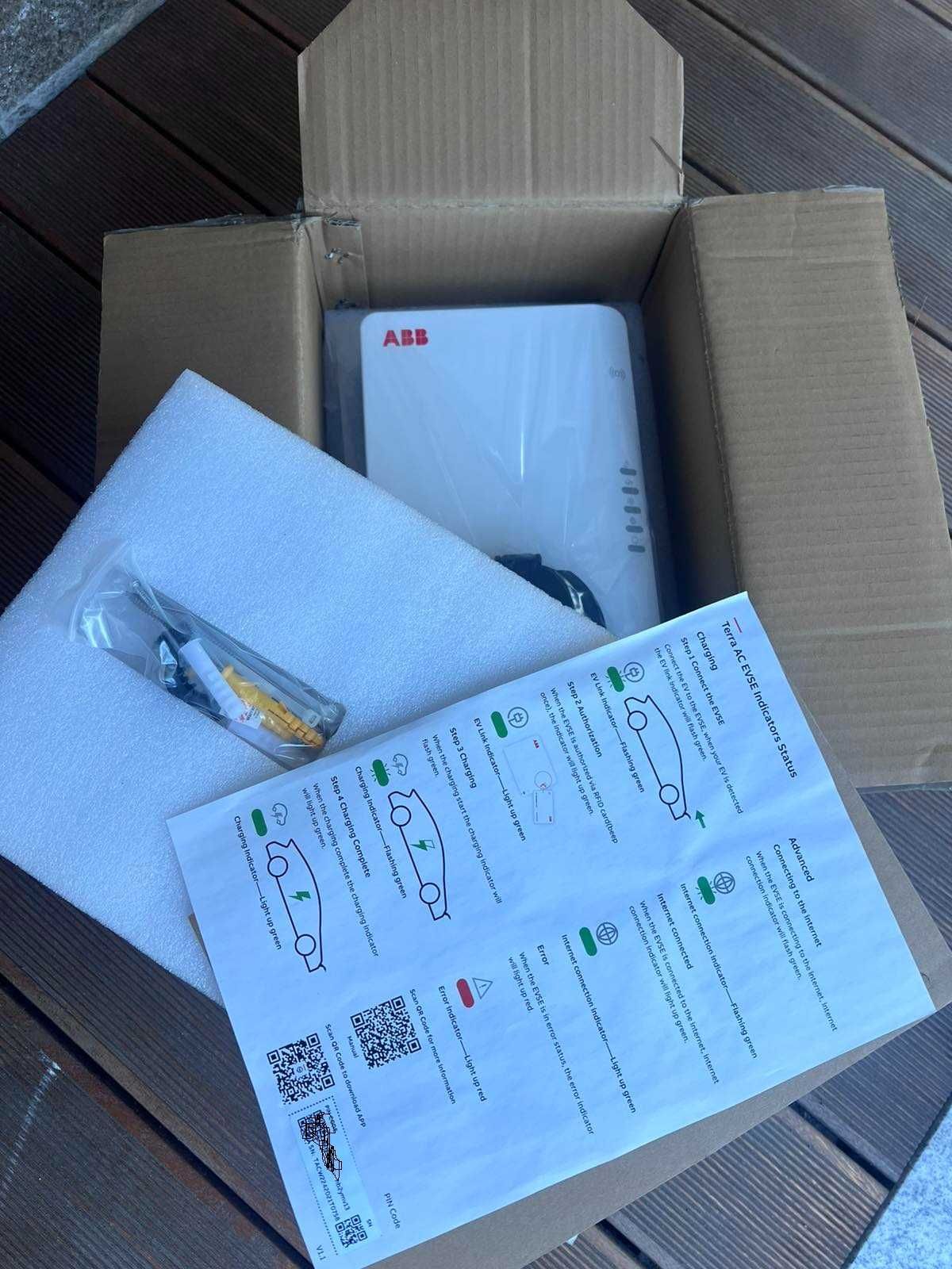 22 KW ABB Terra AC W22-T-0 Wallbox !! НОВА!!! 22 kw