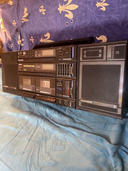 Radiocasetofoane boombox panasonic telefunken putenice