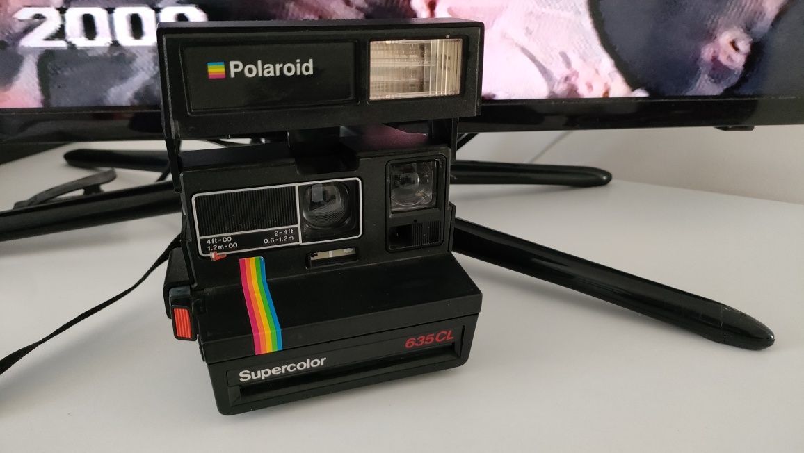 Aparat Foto Retro Polaroid Supercolor 635CL, în cutie originală