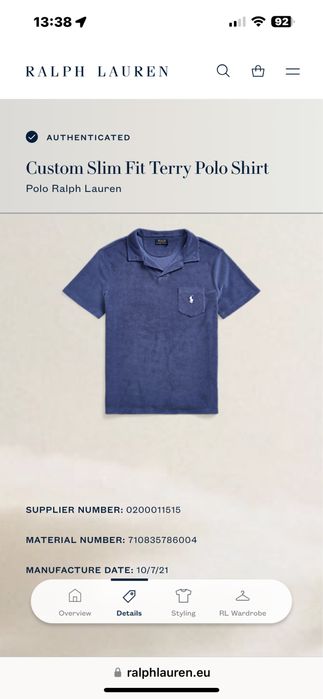 POLO Ralph Lauren оригинална, нова ХЛ
