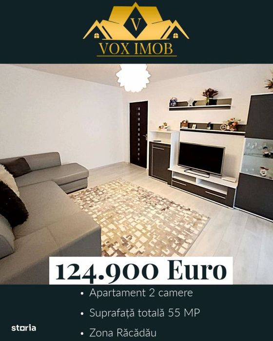 PRET REDUS  | Apartament 2 camere  | Zona Racadau