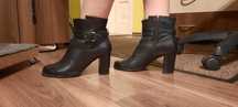 Botine Clarks, de piele, marimea 39