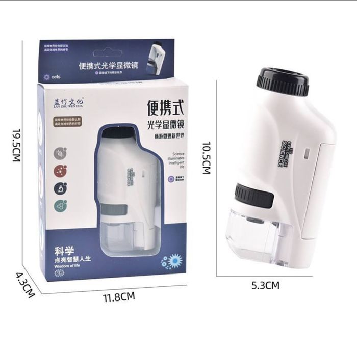 микроскоп мини. Mikraskop mini