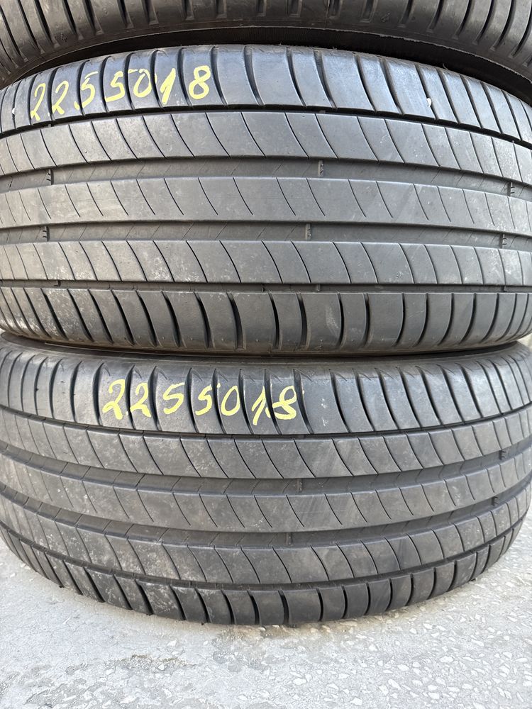 Гуми 4бр 225.50.18. MICHELIN втора употреба !