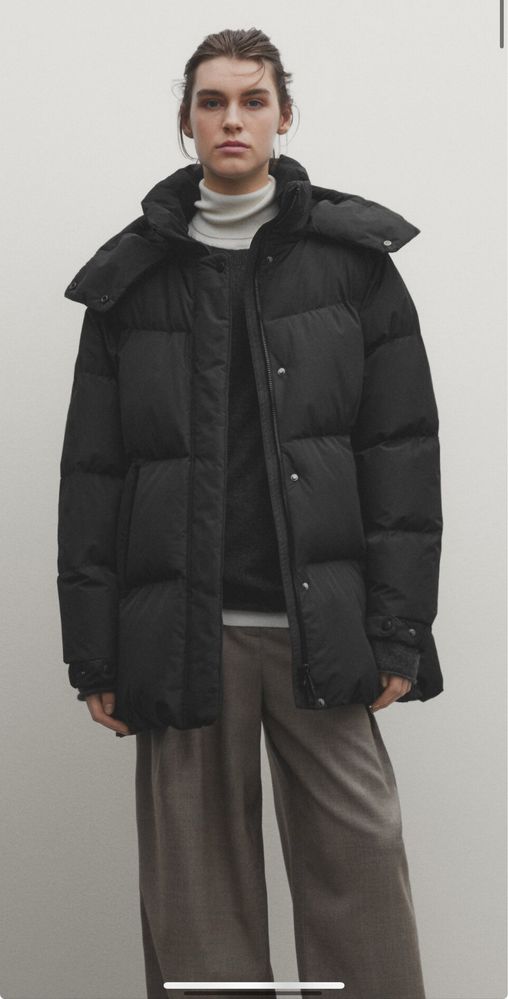 Geaca cu puf dama Massimo Dutti
