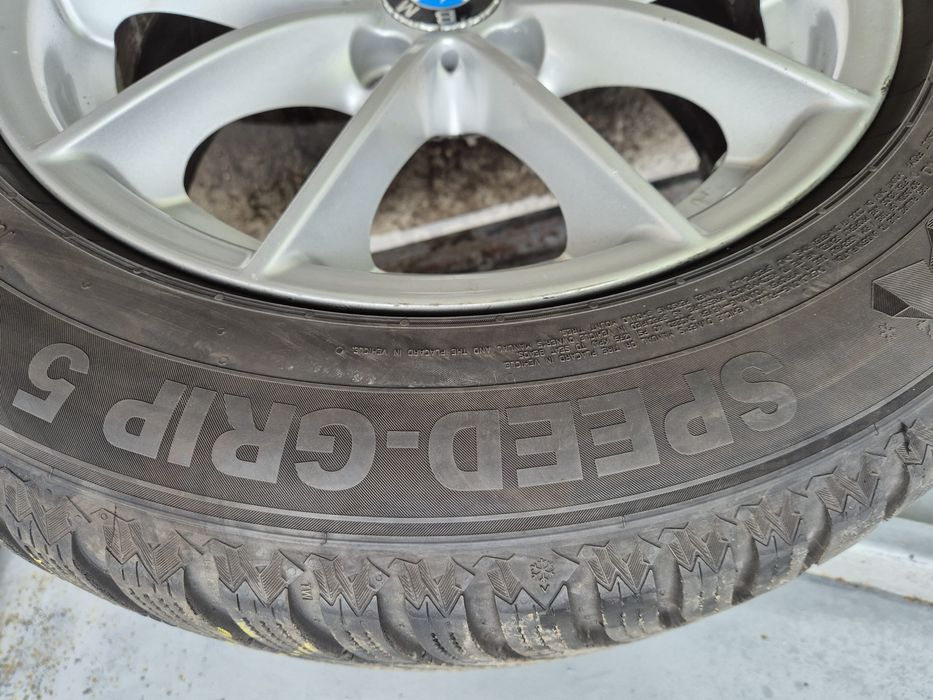 4бр зимни гуми Семперит SPEED-GRIP 5/ 225-60-17/8.2 мм.грайфер/С борд/