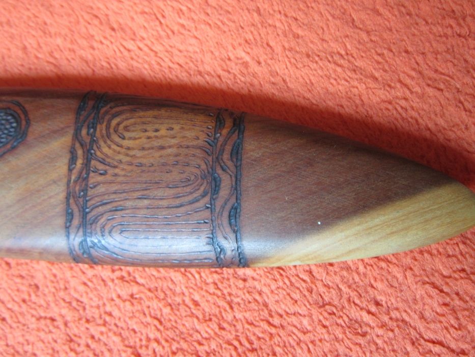 cadou deosebit rar Australia original Aborigen Bumerang  1980