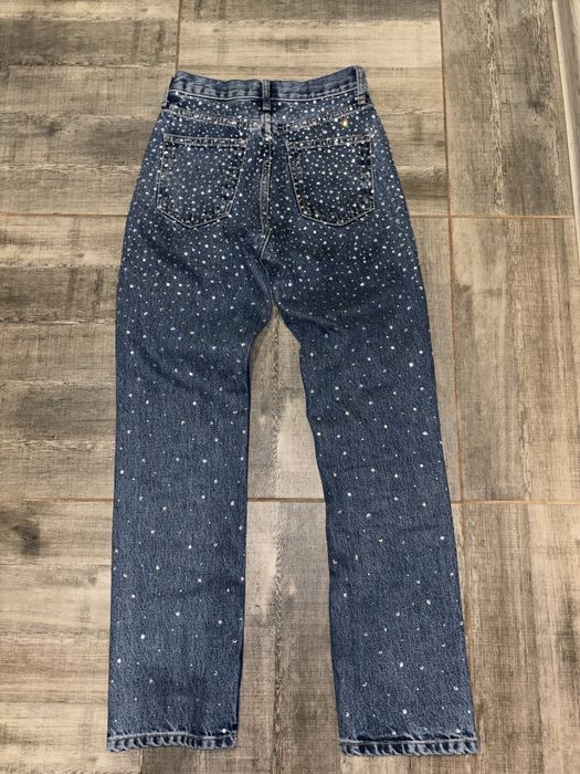 Дънки с камъчета ZARA‼️