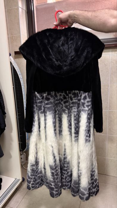 Шуба немецкая,норка и стриженая норка