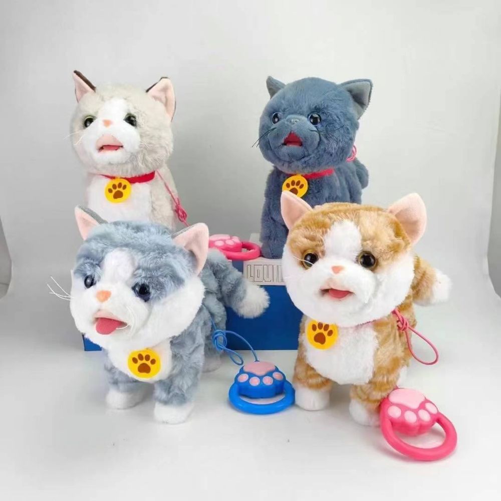 Говоряшая звуковой Кошка Игрушка Mushuk Детский машина