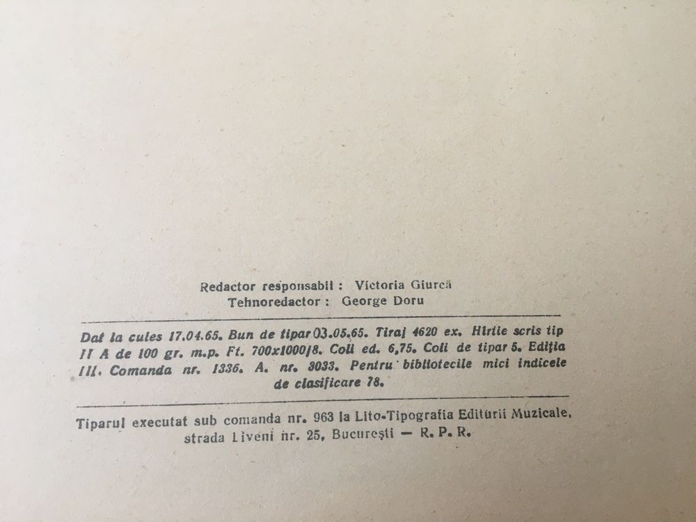 10 Sonatine pentru pian din 1965