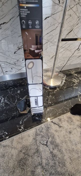 Lampadar led din inox nou