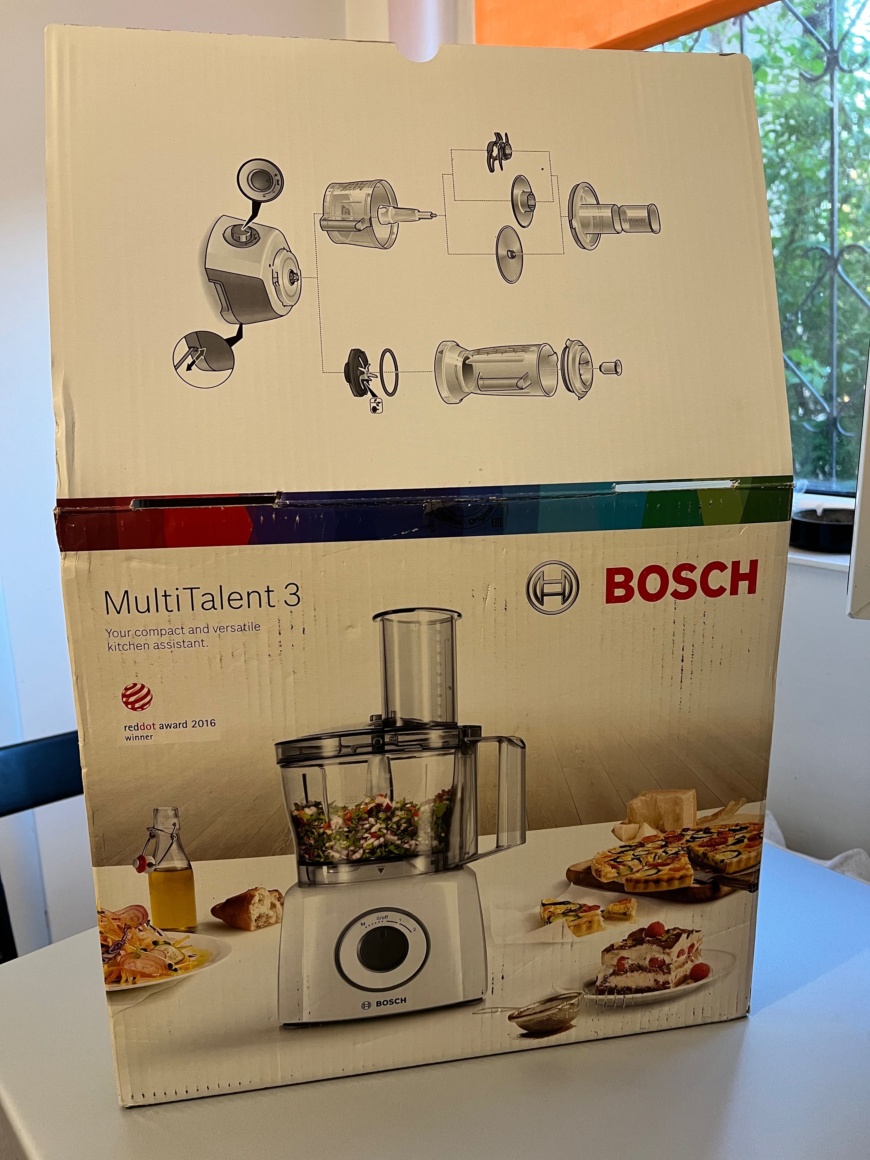 Robot de bucatarie Bosch MultiTalent 3 MCM3200W, 800 W