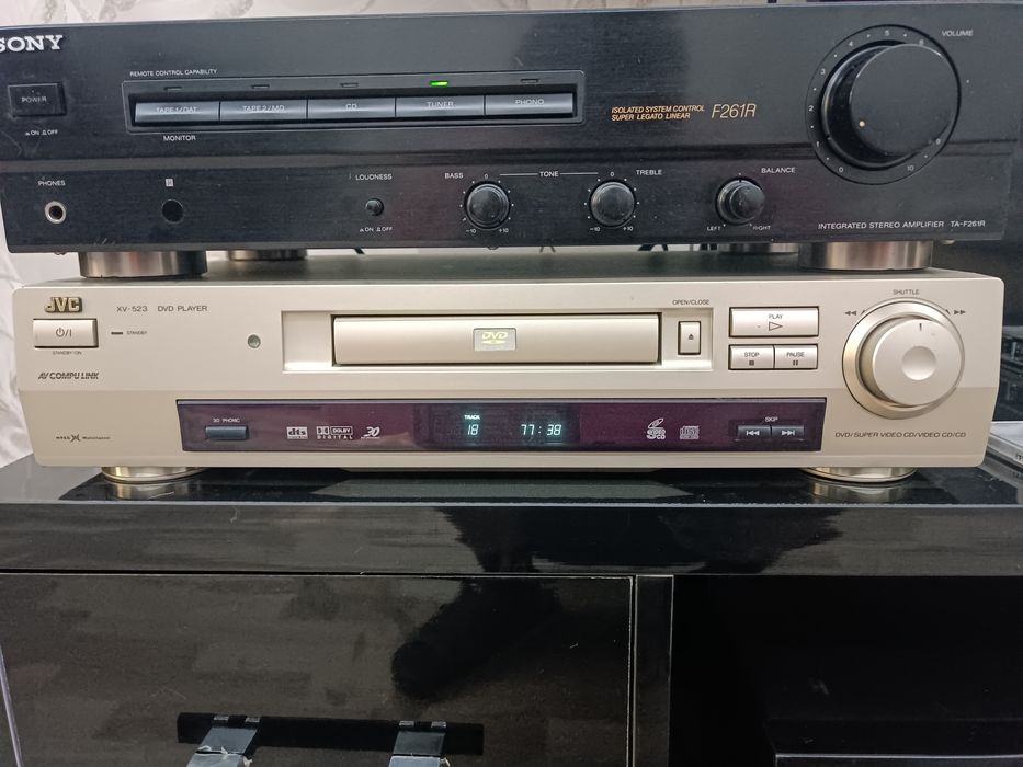 Японский DVD-CD player JVC