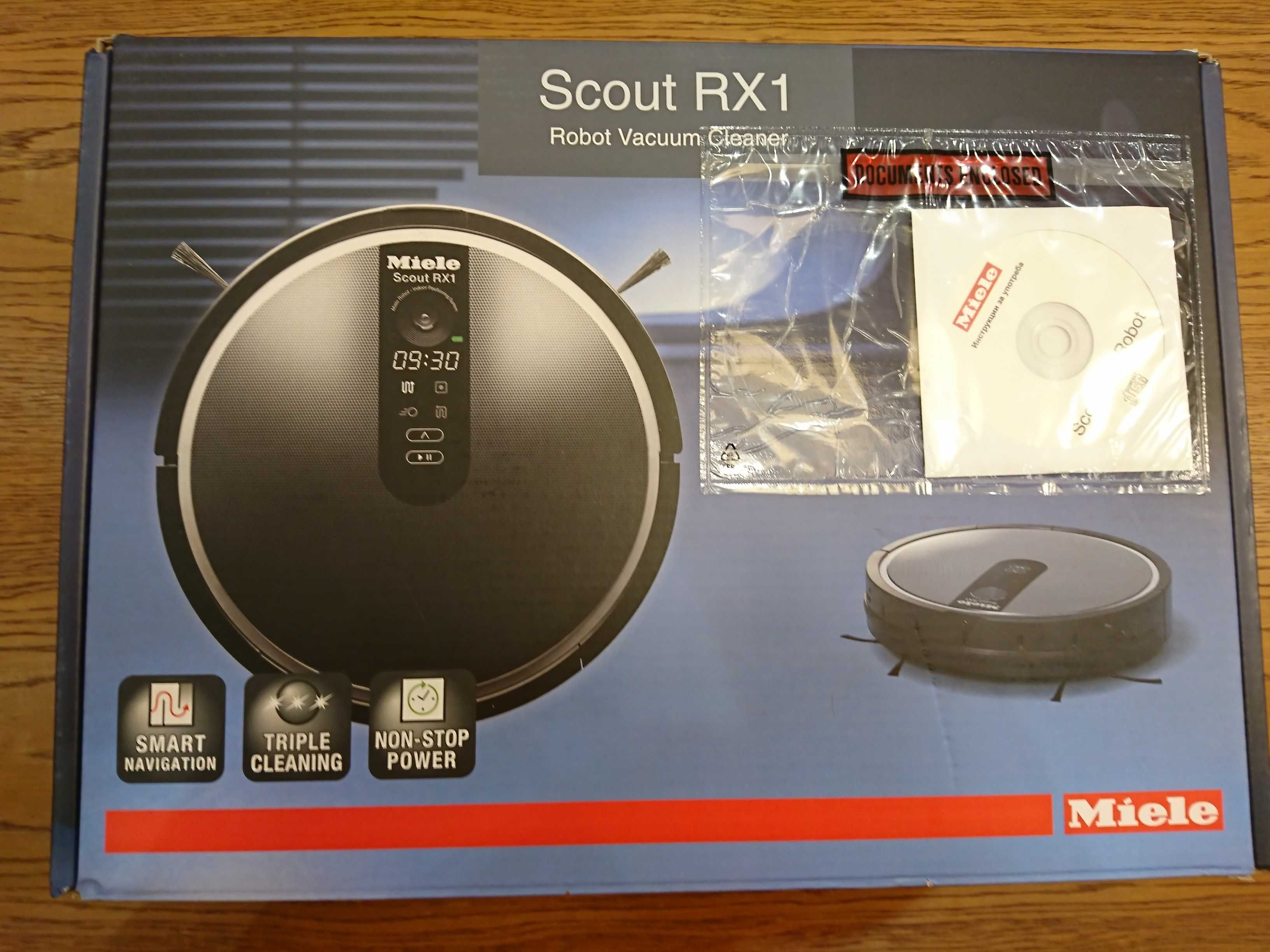 Прахосмукачка робот Miele SCOUT RX1