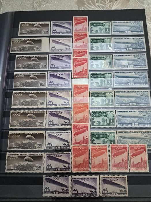 Марки почтовые разных стран, очень много