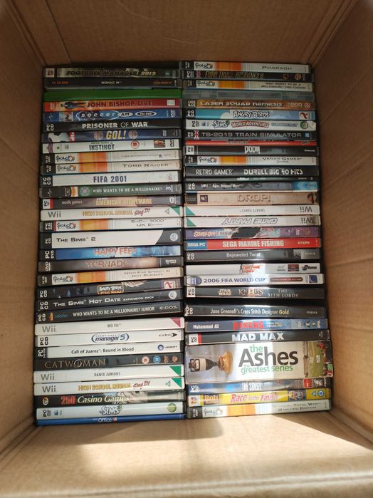 Игри дискове за PC компютър и филми и конзоли ЛОТ