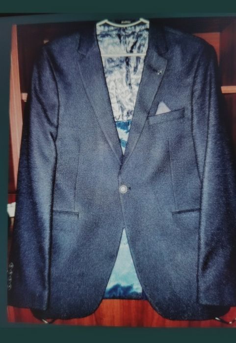 Costum Paco Romano bleumarin închis Navy