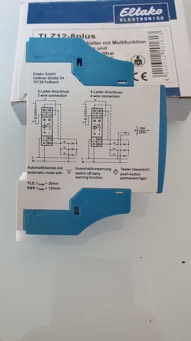 temporizator scara releu