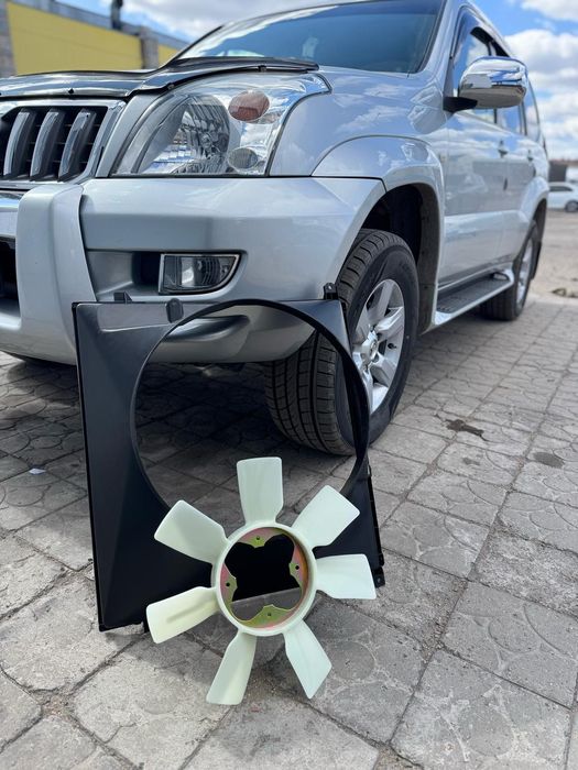 Вентилятор охлаждения Toyota land cruiser Prado 120 gx470