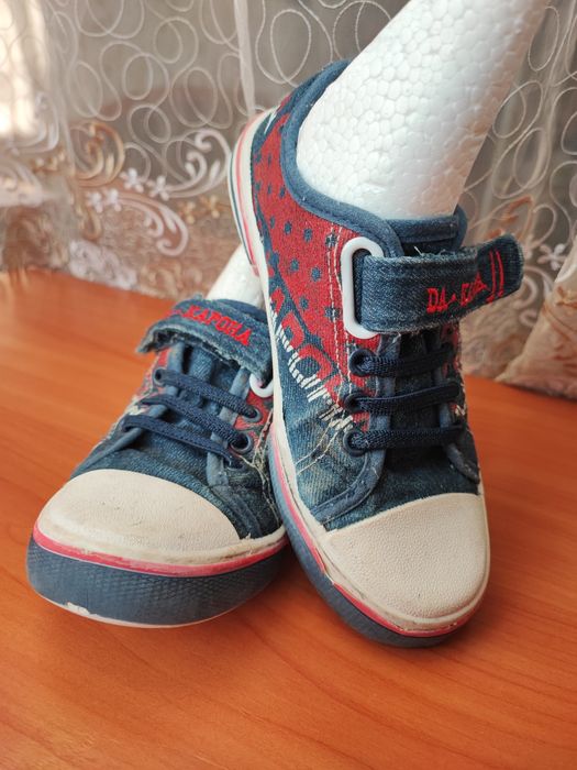 Кеды джинсовые, унисекс