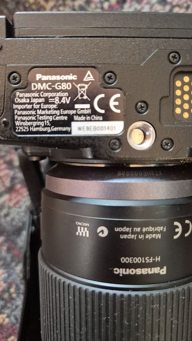 Vând  obiectiv foto Panasonic Lumix G Vario 100-300mm