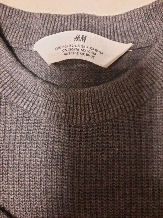 Пуловер момче 146-152, H&M, нов, без етикет