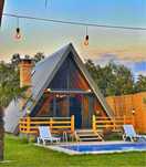 Cabane din lemn A frame