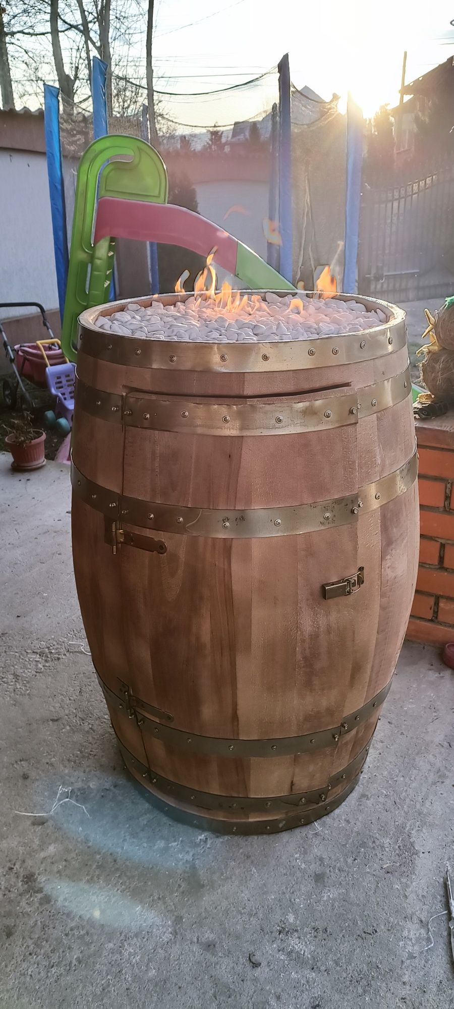 Butoi lemn stejar incalzire
