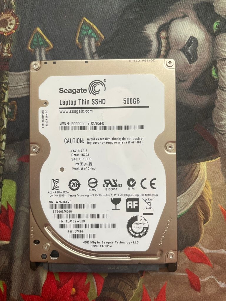 SSHD HDD laptop testate si functionale