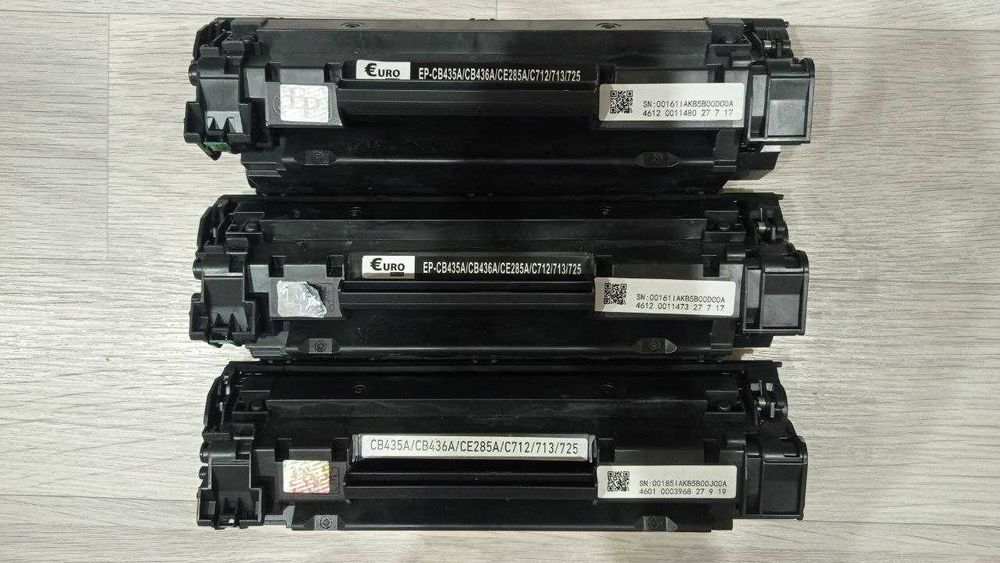 Картриджи для принтера CB435A/CB436A/CE285A/712/713/725