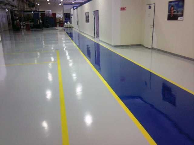 Полимерные полы Шлифование бетонного пола