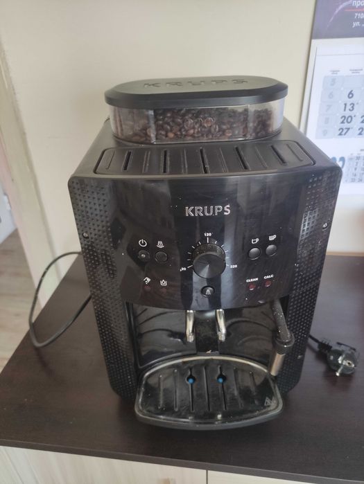 Кафеавтомат Krups Espresseria Automatic EA8108, 1.7 л, 15 бара, Черен