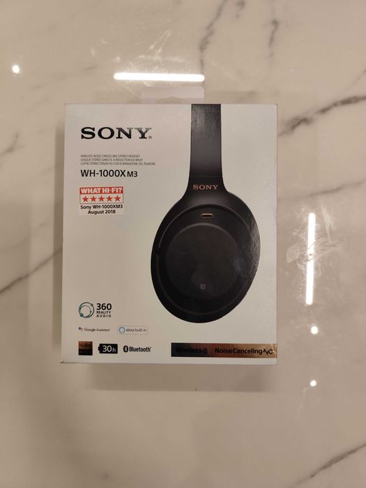 Sony WH-1000Xm3 слушалки