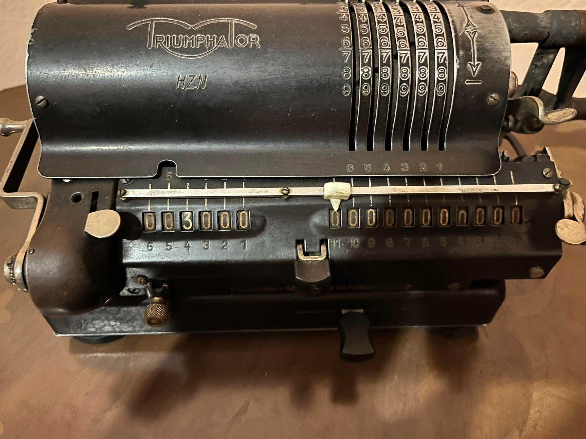 Немска сметачна машина Триумфатор 1920г-1940г / TRIUMPHATOR Werk