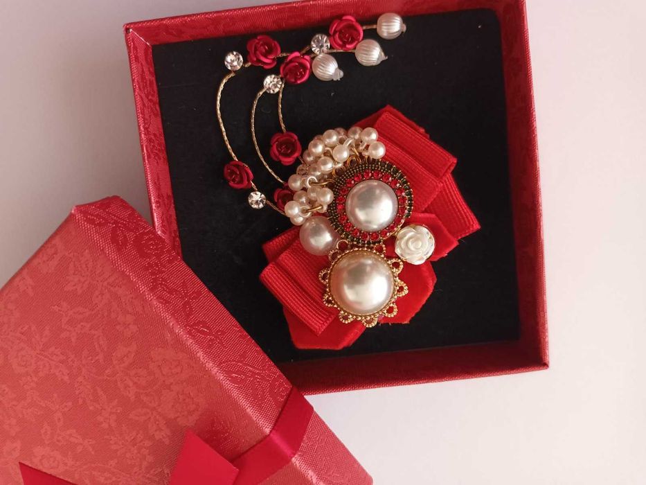 НОВА брошка ръчна изработка, Спиди- намалена от 36 на 29лв!