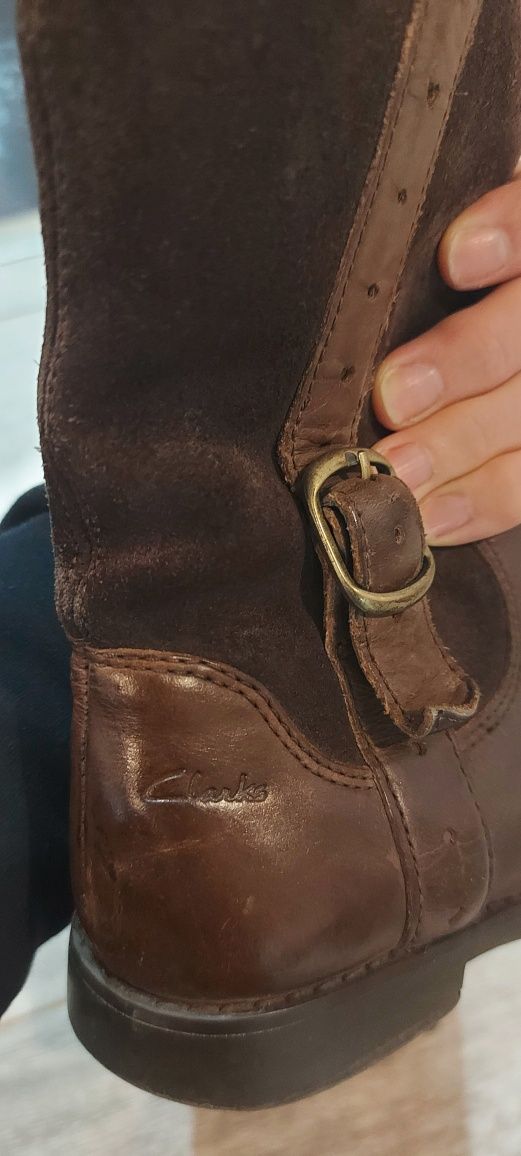 Cizmulițe piele fetite Clarks