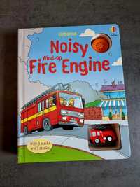 Carte Noisy Wind-up Fire engine