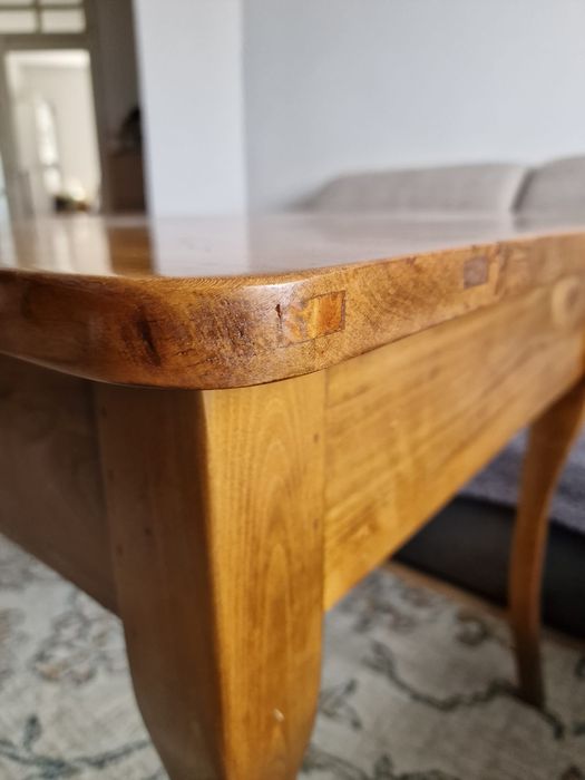 Masa de bucatarie - 4 pers. - noua, din lemn masiv de paltin