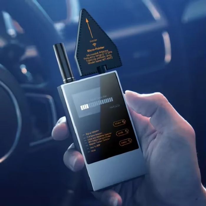 WT10 — Профессионал анти-шпион: Я ширин камера, GSM, GPS, Wi-Fi топади