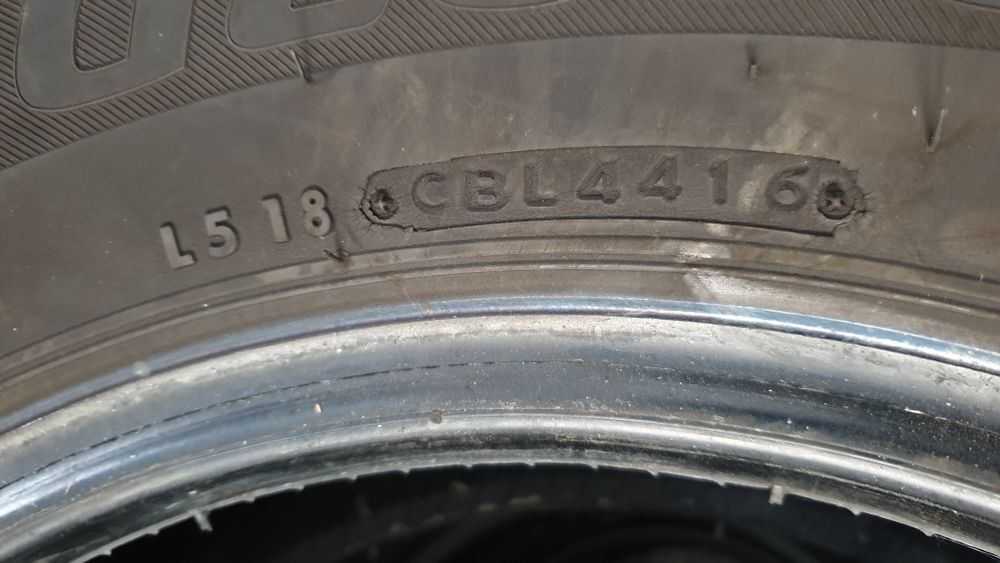 Гума 215 70 15 С дот 16 бриджстоун