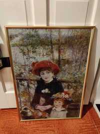 Tablou puzzle pictură 1000 piese cu semnătură Renoir.