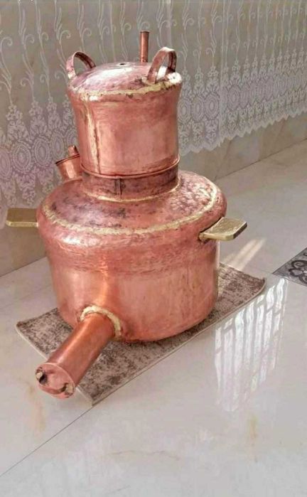 Cazan de tuica din cupru / arama de dimensiuni de vanzare