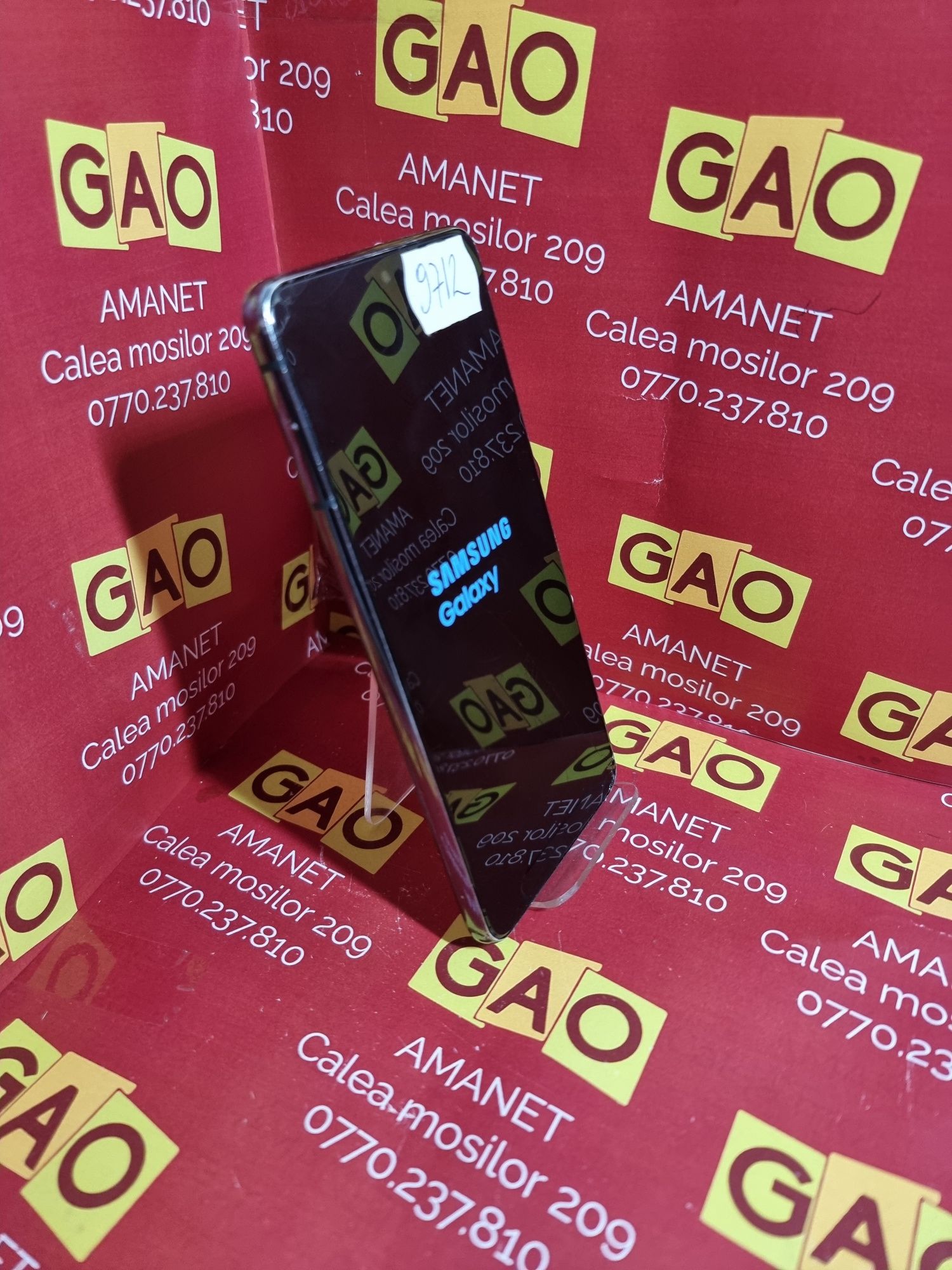 GAO AMANET - Samsung s21, stocare 128gb, liber de retea *fisurat